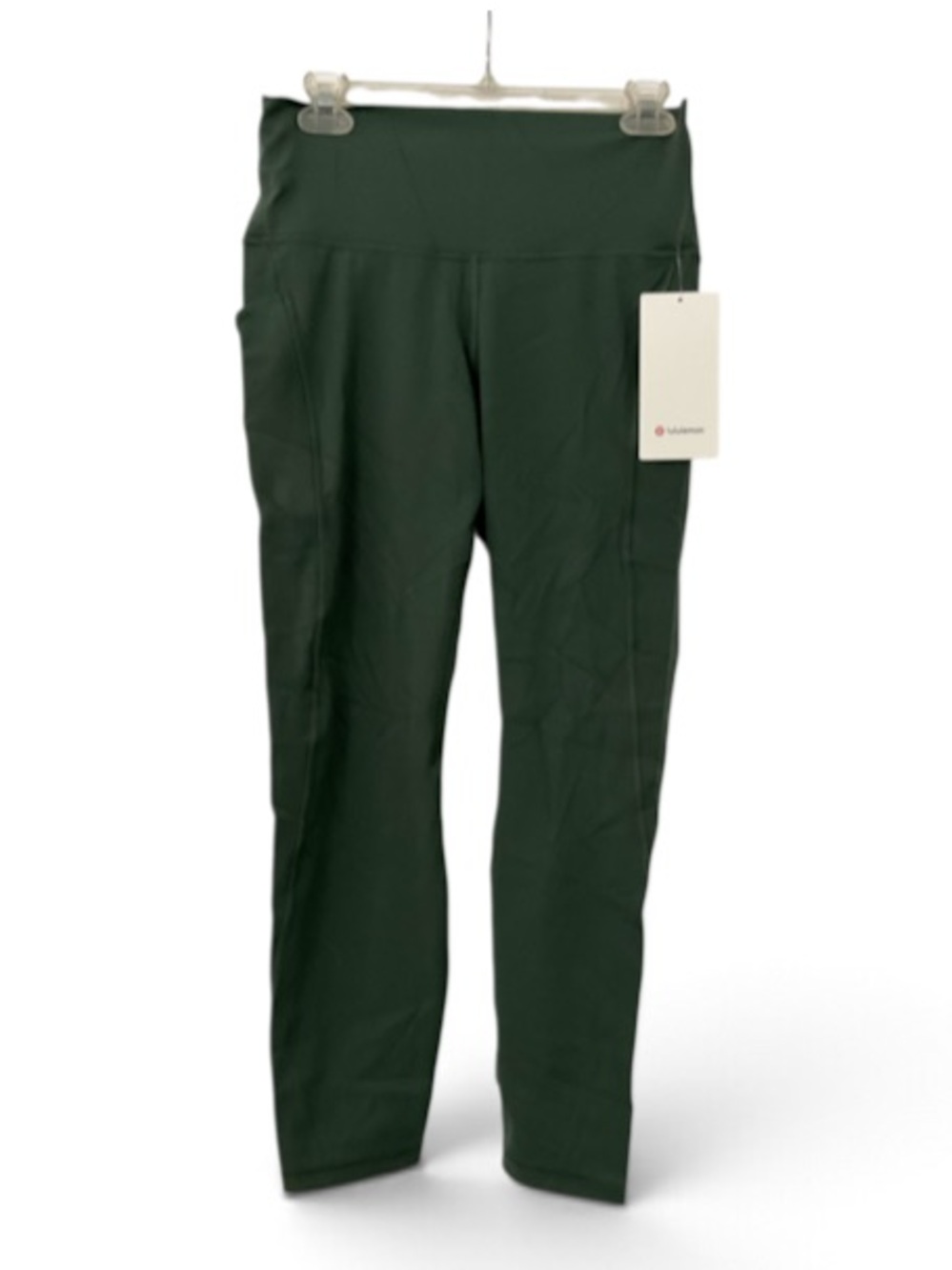 NWT Lululemon athletica high-Waist Forest Green Active Leggings sz 10